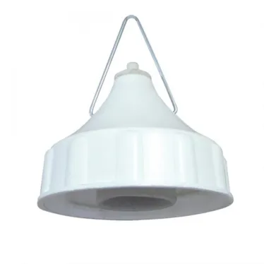 Светильник без стекла НСП 03-60 корпус пластик белый ГУ