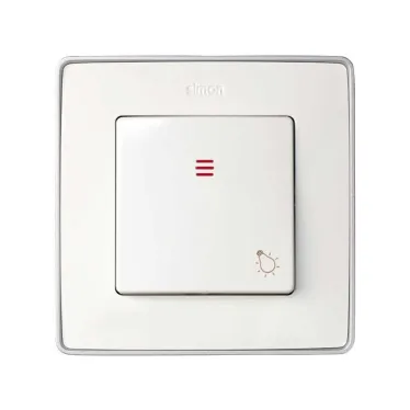 Клавиша с пиктограммой лампа для 75160-39, S82,82N белый