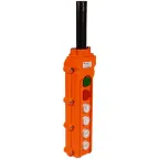 Пост кнопочный ПКТ-40ПС У2 5А IP54 кнопка ПУСК с фиксацией стоп-вверх-вниз-влево-вправо