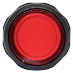 Кнопка красная SW2C-10D с подсветкой неон 1но IP54