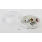 Светильник эс фото-шумовым датчиком 60Вт, Е27, 220В, IP54, У3, серия ''Сириус'' НБП 06-60-101