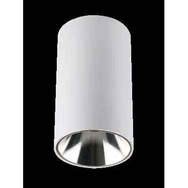 Светильник светодиодный ДПО GU10 без лампы круглый черный корпус золотой рефлектор