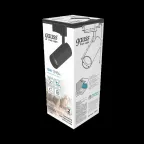 Светильник светодиодный трековый на шинопровод ДПО 16 Вт 1390 лм 4000К AC 220В Черный IP20 D85х210мм однофазный угол 24 грд Track Gauss