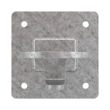 Держатель металлический для плоской кровли 150мм