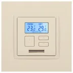 Терморегулятор универс.230В-Imax16А, Эра Elegance, сл.кость, 14-4111-02