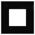 Avanti Рамка ARTLEBEDEV ''Черный квадрат'' 2 модульная