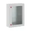 Щит с монтажной панелью ЩМП 800x600x250мм серия ST c прозрачной дверью