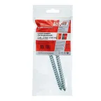 Шуруп DIN571 10х140 сантехнический, шестигранная головка (2шт) - пакет