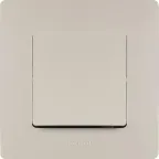 ETIKA Рамка 1 пост слоновая кость