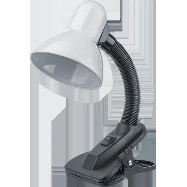 Светильник настольный NDF-C011-60W-WH-E27 прищепка, белый | 61639 | Navigator