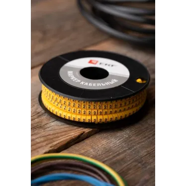 Маркер кабельный 2.5кв.мм 2 (1000ед) (ЕС-1)