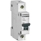 Выключатель автоматический однополюсный ВА47-29 16А C 4,5кА | MVA25-1-016-C | GENERICA