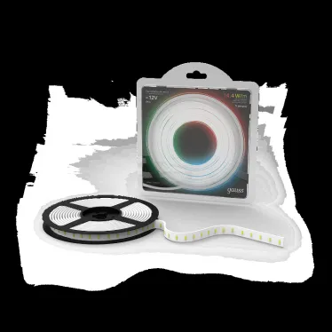 Лента светодиодная LED 5050/60-SMD 14.4 Вт/м 660 лм/м RGB DC 12В IP66 10мм (блистер 5м) Black Gauss