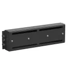 Модульный блок 19 с DIN рейкой, 3U, RAL9005