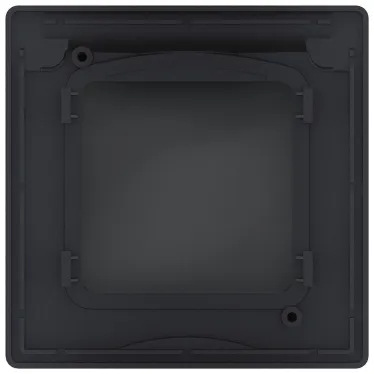 Рамка с защитной крышкой IP 44 INSPIRIA антрацит