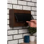 Щит распределительный навесной ЩРН-П-18 темное дерево IP41 PROxima