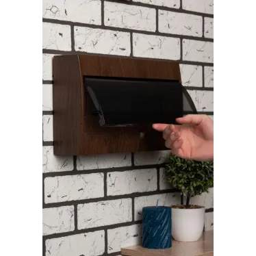 Щит распределительный навесной ЩРН-П-18 темное дерево IP41 PROxima