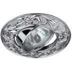 Светильник точечный встраиваемый под лампу KL11A 50Вт MR16 хром литой | C0043686 | ЭРА