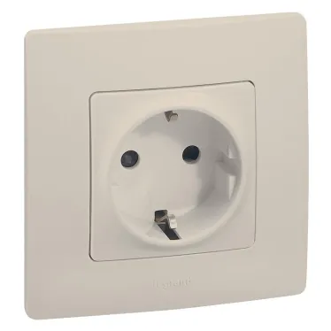 ETIKA Рамка 1 пост слоновая кость