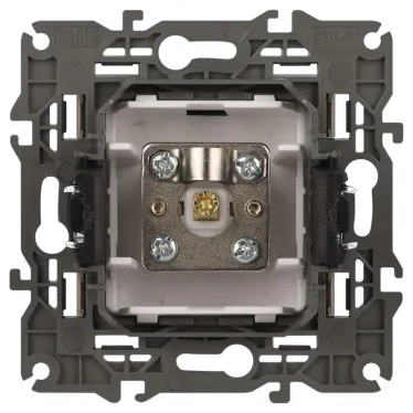 Розетка TV одиночная, Эра Elegance, шампань, 14-3101-04