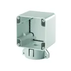 Коробка монтажная на столб/трубу (с торца)