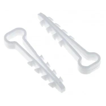 Дюбель-хомут 6х14 белый (100шт)