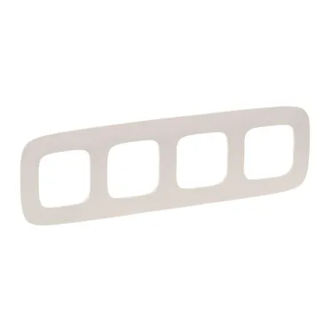 Valena ALLURE Рамка 4 поста слоновая кость универсальная