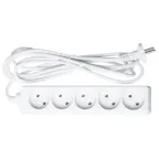 Удлинитель Navigator 61 311 NPE-S-05-300-X-2x1 без заземления 5 гн. 3м 16А ПВС 2х1.00