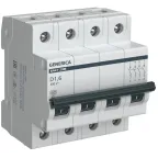 Автоматический выключатель ВА47-29М 4P 1,6А 4,5кА D GENERICA