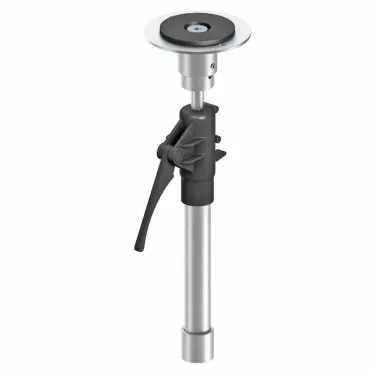 Потолочное крепление электромонтажной колонны 313x30 мм (сталь)