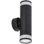 LIGHTING Светильник 4009 накладной настенный под лампу 2хGU10 черный IEK