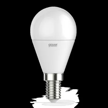 Лампа светодиодная LED 12 Вт 950 лм 6500К шар P45 холодный E14 AC 220В Elementary Gauss