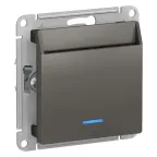 ВЫКЛЮЧАТЕЛЬ ATLASDESIGN карточный, механизм, СТАЛЬ