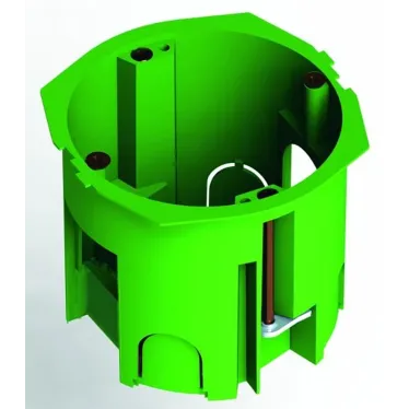 Коробка установочная 68х60мм металлические лапки ГИПРОК