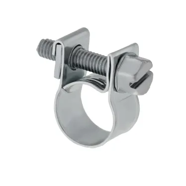 Хомут стяжной mini 10-12-0.5 мм. нержавеющая сталь W2