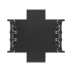 Соединитель для подрозеточной коробки для полых стен, глубиной 45 мм, 2модуля