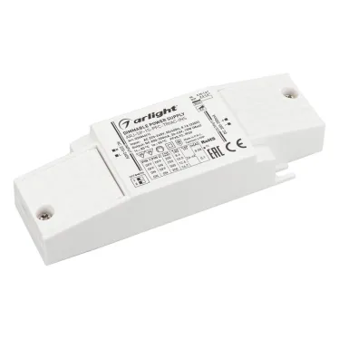 Блок питания ARJ-SP-15-PFC-TRIAC-INS (15W, 26-42V, 0.2-0.35A) (IP20 Пластик, 5 лет)