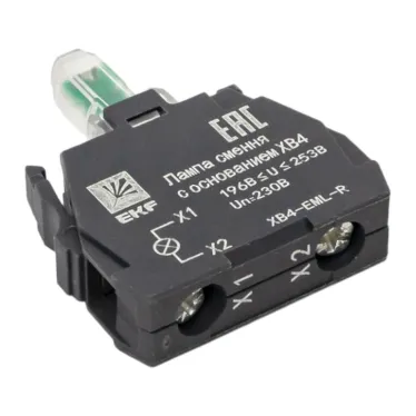 Лампа сменная c основанием XB4 красная 230В PROxima