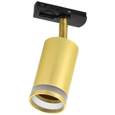 LIGHTING Светильник 4116 декоративный трековый поворотный под лампу GU10 золото IEK