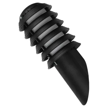 Садово-парковый светильник НБУ 01-60-018 Поллар настенный черный IP54 Е27 max60Вт h400мм