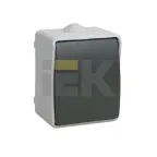 ФОРС Выключатель одноклавишный кнопочный наружный IP54