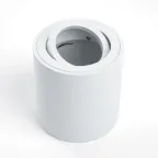 Светильник ДПО GU10 без лампы поворотный белый