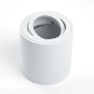 Светильник ДПО GU10 без лампы поворотный белый