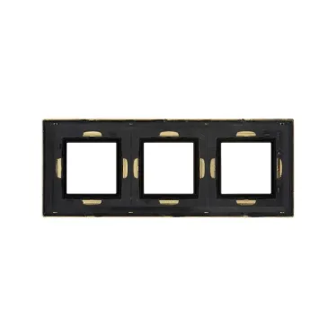 Рамка из металла, ''Avanti'', золотая, 6 модулей
