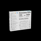 Прожектор светодиодный ДО 70 Вт 6295 лм 4000К AC 220В IP65 140х208х30мм Elementary G2 Gauss