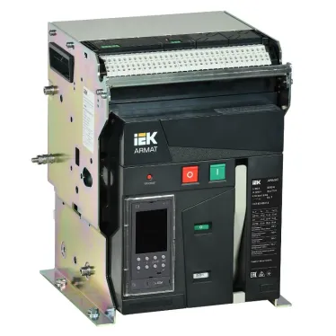 ARMAT Воздушный автоматический выключатель стационарного исполнения 3P типоразмер A 55кА 800А расцепитель TD с комплектом аксессуаров 220В: мотор привод катушка включения катушка отключения