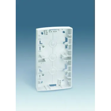 Коробка наружной установки на 1 пост, 89х89х27 mm, S82, сл.кость