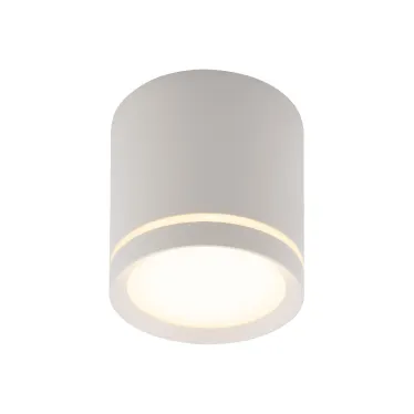 Светильник накладной IP20 5 Вт LED 3000 К бел. алюм./акрил DENKIRS DK4016-WH