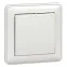 W59 Выключатель одноклавишный, 10АХ, в сборе, белый