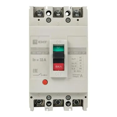 Выключатель автоматический трехполюсный ВА-99М/63 32А 20кА РЭ320А